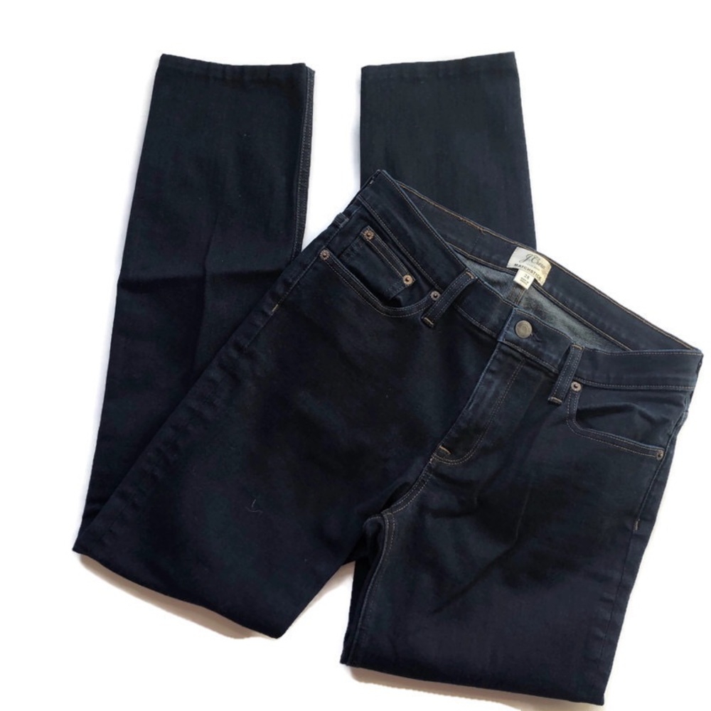 J.Crew Matchstick Dark Wash Jeans SZ 28 #E0079